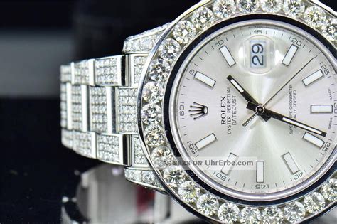 rolex mit diamanten herren